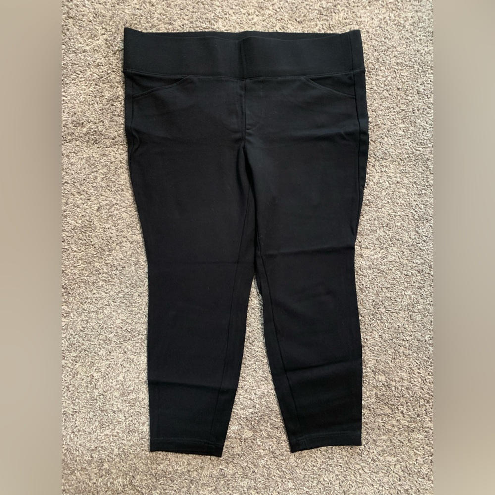 Torrid Stretch Pull On Cropped Pixie Pants - image 2